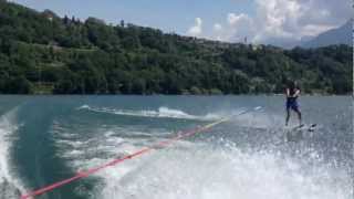 preview picture of video 'Water ski in Caldonazzo Lake'