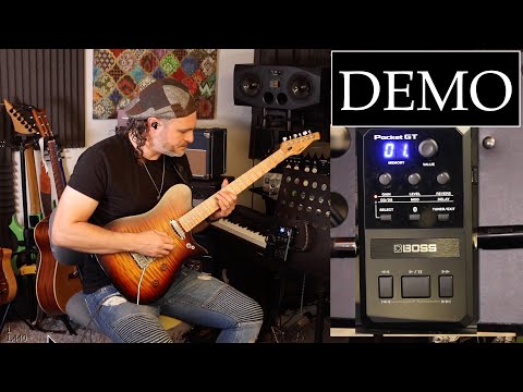 Гитарный процессор эффектов Boss Pocket GТ