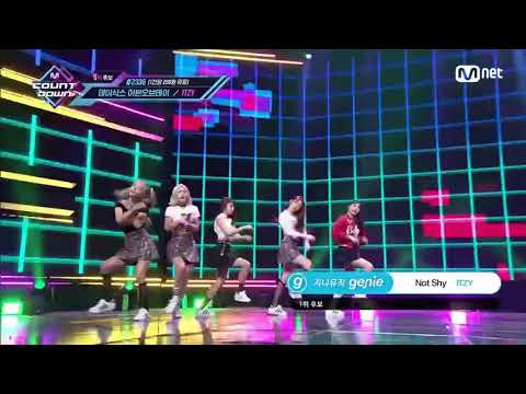 ITZY - "NOT SHY" STAGE PERFORMANCE AT KPOP TV SHOW