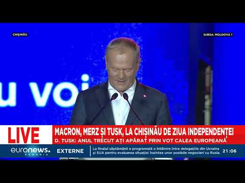 27 august, Ziua Independenței Republicii Moldova. Mesaje de unitate din partea liderilor europeni