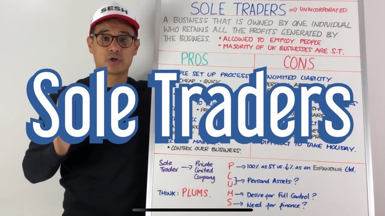 What is a sole trader GCSE business? EN General