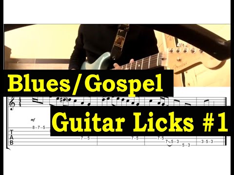 Blues/Gospel Guitar Licks #1/Tab PDF