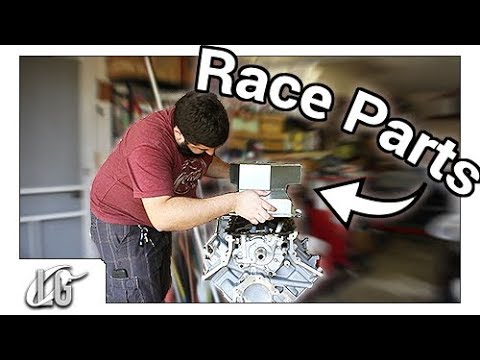 Coyote Build Pt 6: S550 Short Block Gets Race Parts!