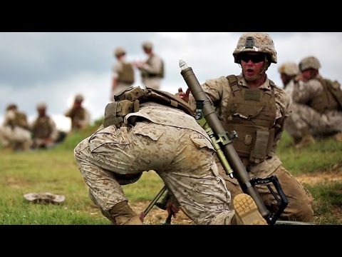 How Marines Mortar Team Shoot And Eliminate Enemy
