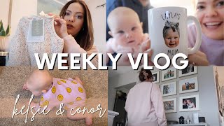 VLOG | We've got a CRAWLER | Target Haul & H&M Baby Clothing Haul | My First Mother's Day