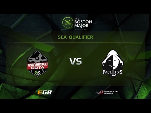 Faceless vs Mineski, Boston Major SEA Qualifiers