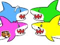 Counting Sharks Kids Lesson Under The Sea Learn Colours Counting With Animals ESL