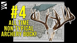 World Class Whitetail! #4 All Time Non-Typical Archery Buck! "Christmas Tree"