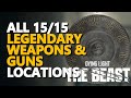 All Legendary Guns And Weapons Locations Dying Light The Beast