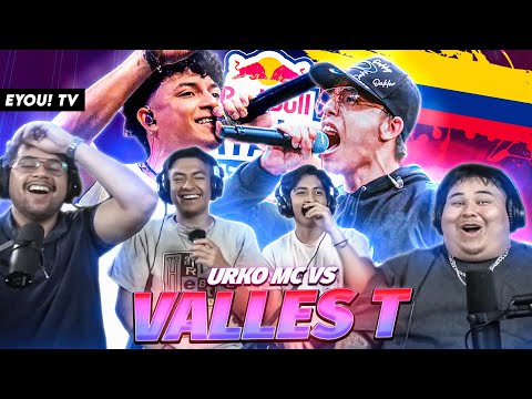 ¡YO NO PUEDO SALTAR, ELLOS SALTAN POR MÍ! - Reacción a Valles T vs Urko - Red Bull Batalla: Colombia