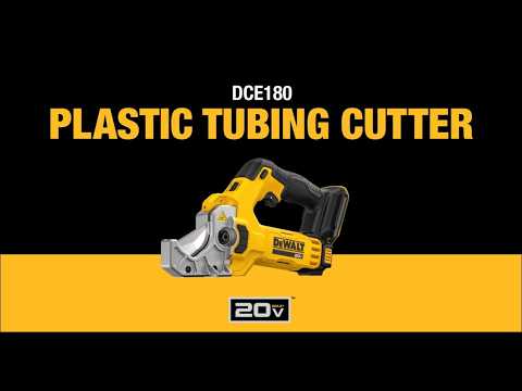 COMING SOON Dewalt Plastic Tubing Cutter DCE180B