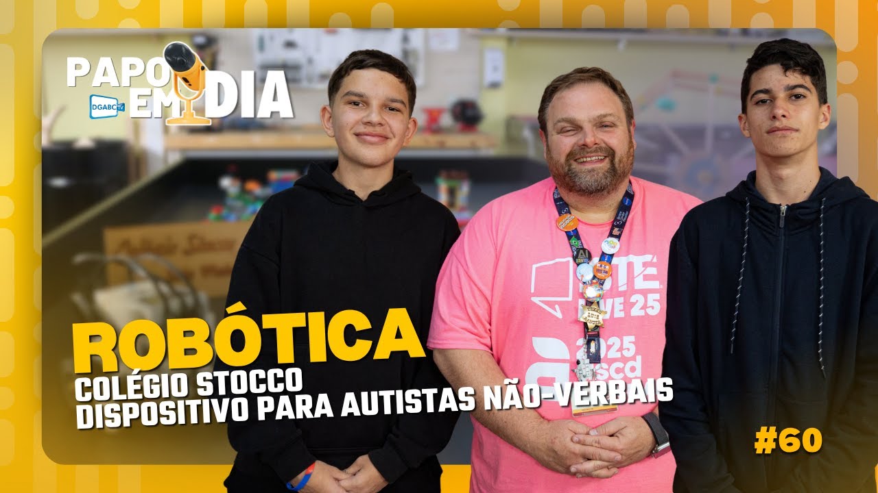 Alunos do Colégio Stocco falam de projetos para autistas