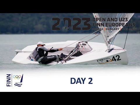 Highlights from Day 2 of the 2023 Open Finn Europeans