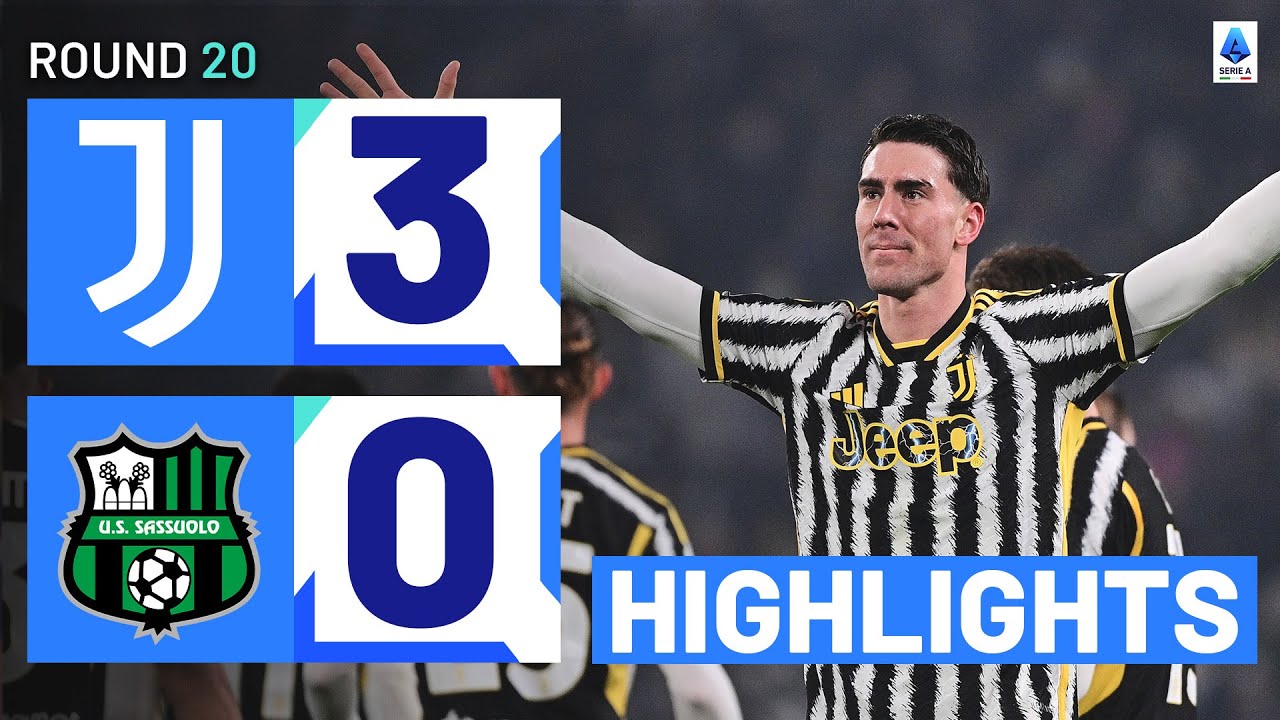 Juventus vs Sassuolo highlights