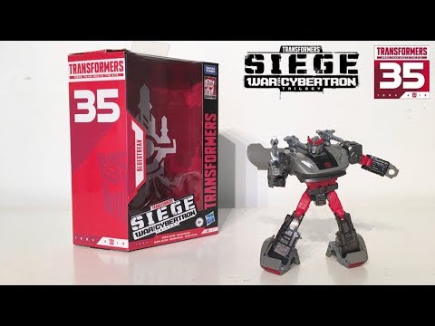 Transformers SIEGE 35th Anniversary BLUESTREAK Review