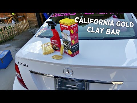 MOTHERS CALIFORNIA GOLD CLAY BAR REVIEW. HOW TO USE CLAY BAR
