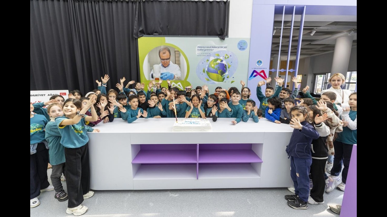 MERSİN BÜYÜKŞEHİR MERCAN 100  YIL İKLİM VE ÇEVRE BİLİM MERKEZİ 200 BİN ZİYARETÇİ SAYISINA ULAŞTI