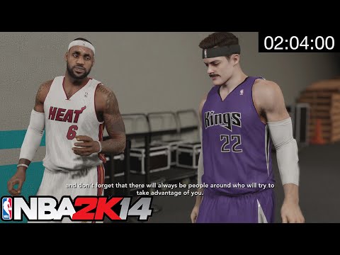I completed the entire NBA 2K14 Next Gen MyCareer Story in 1 video...