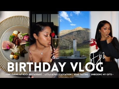 BIRTHDAY VLOG PART 2: Dining at ROOI Restaurant | Staycation at Little Acres | Unboxing my gifts!
