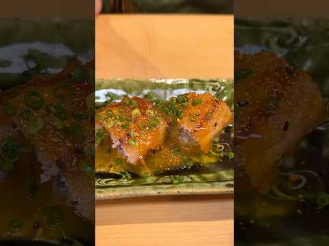 Sardine Kabayaki Nigiri🐟 #sushi #food