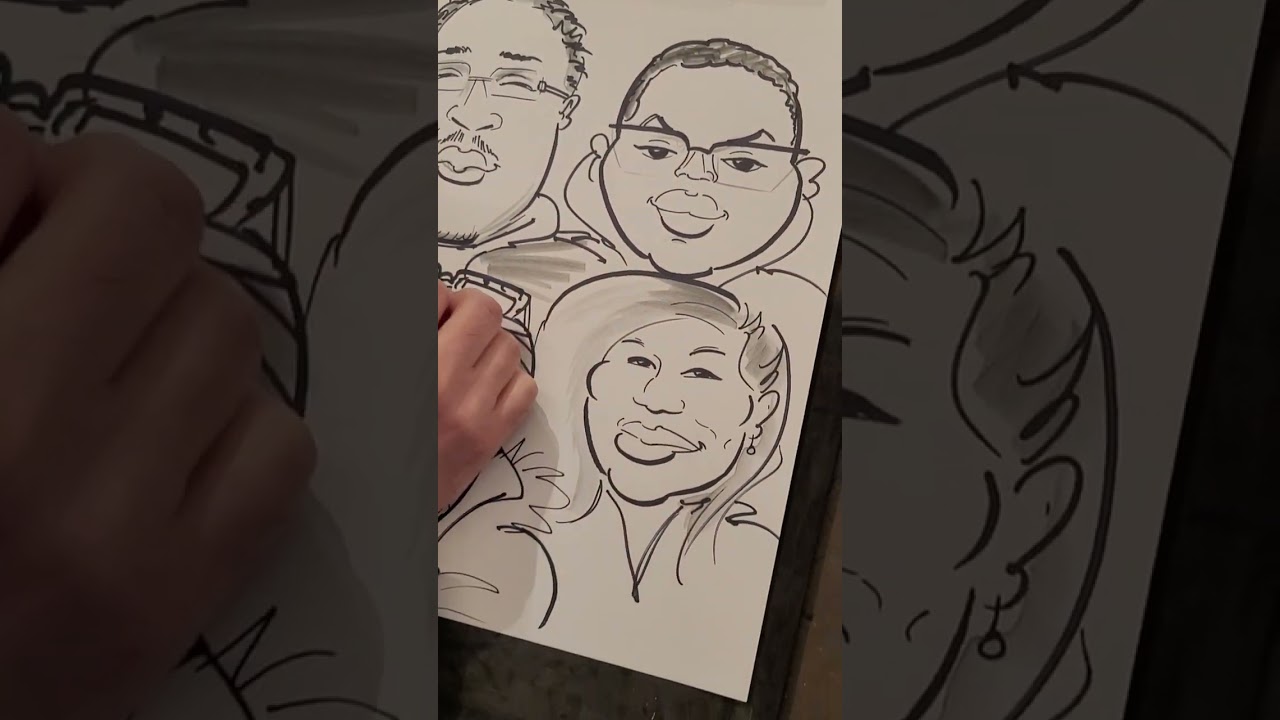 Promotional video thumbnail 1 for King Caricatures