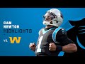 Cam Newton's Best Plays in First Start Back in Carolina | NFL 2021 Highlights