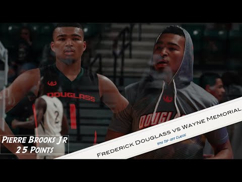 4⭐️ Junior Guard Pierre Brooks Jr. 25 Point Opening night W | Frederick Douglass vs Wayne Memorial