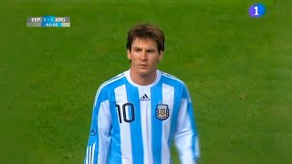 Download lagu Lionel Messi vs Spain (Friendly) 2009-10 mp3