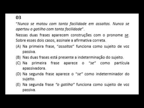 Questão 3 Resolvida de Português - Concurso ALBA 2014