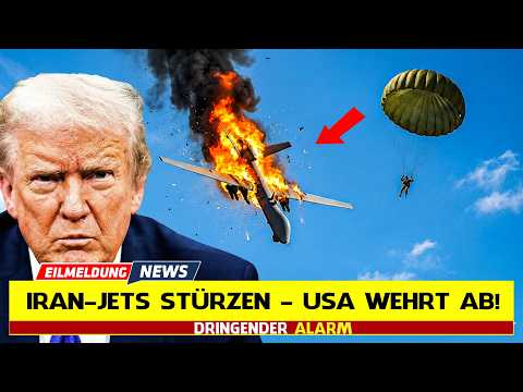 4 SEK. VOR KRIEG? 6 Iran-Jets auf US-Träger – USA bleibt eiskalt!