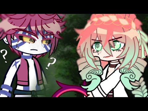 If Akaza met Mitsuri instead of Rengoku.. || Gacha Club || Demon Slayer ||