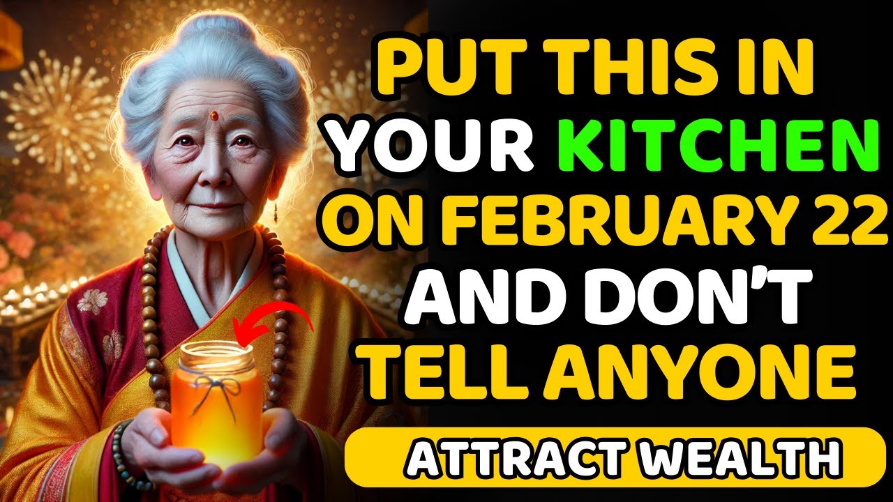 If you place this in your kitchen on January 7, you’ll attract wealth and prosperity