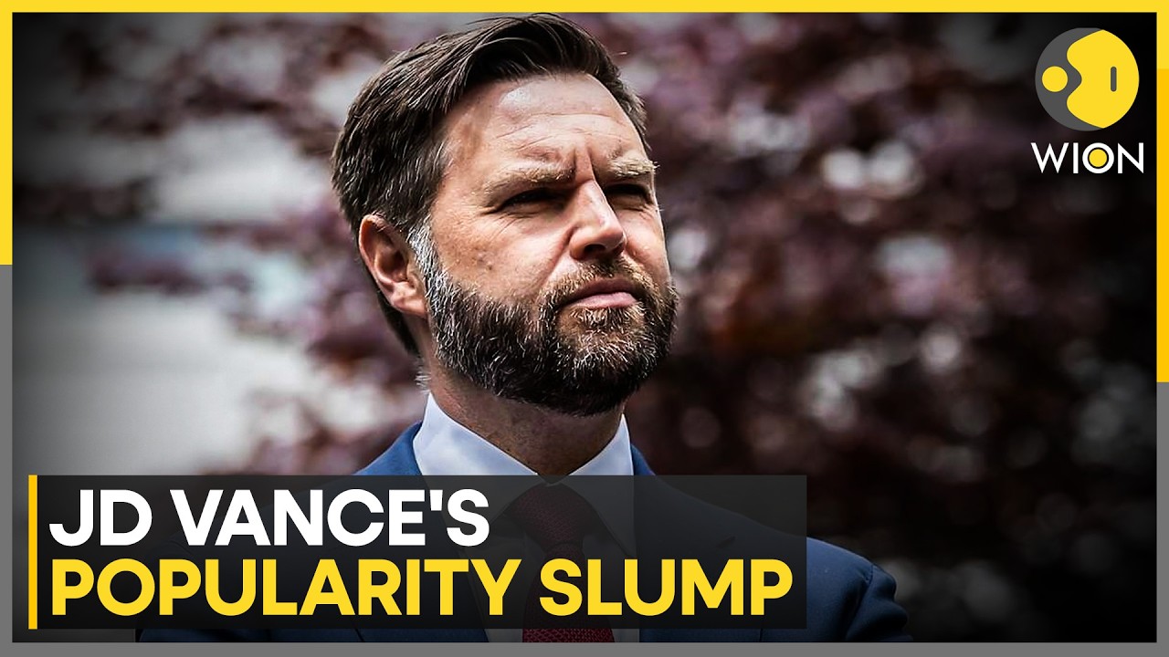 US VP JD Vance Faces 'Historically Worst' Approval Ratings | WION
