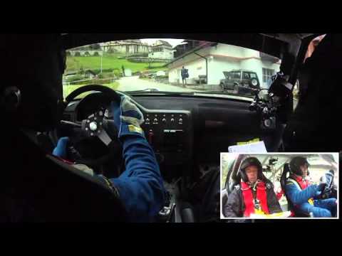 Cameracar Rally Valli Ossolane 2015 Deini-Ferrari 106 N2 2°di classe - PS 8 1°tempo di classe