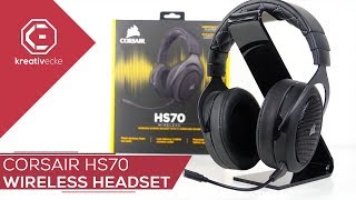 DARUM SOLLTE JEDER EIN WIRELESS HEADSET BESITZEN ! | Corsair HS70 Review