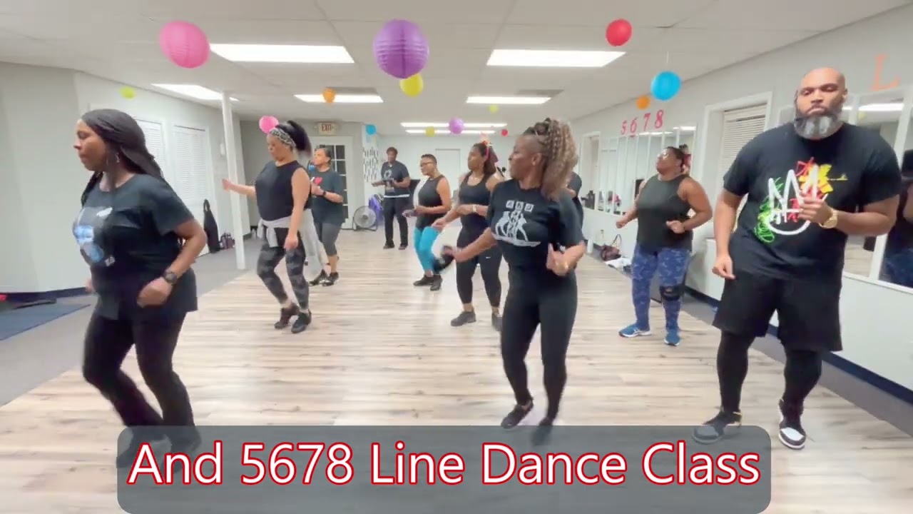 Promotional video thumbnail 1 for And 5678 Line Dance