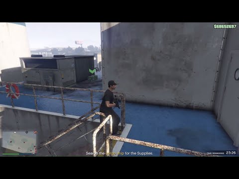GTA Online: Cargo Ship Stealth Resupply Mission - Undetected (Gunrunning DLC)