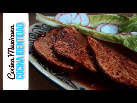 Pierna de cerdo enchilada - Receta Navideña