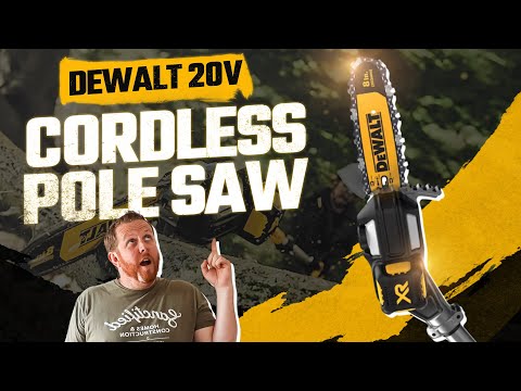 Tree Trimming Made Easy: Dewalt 20V Cordless Pole Saw Review