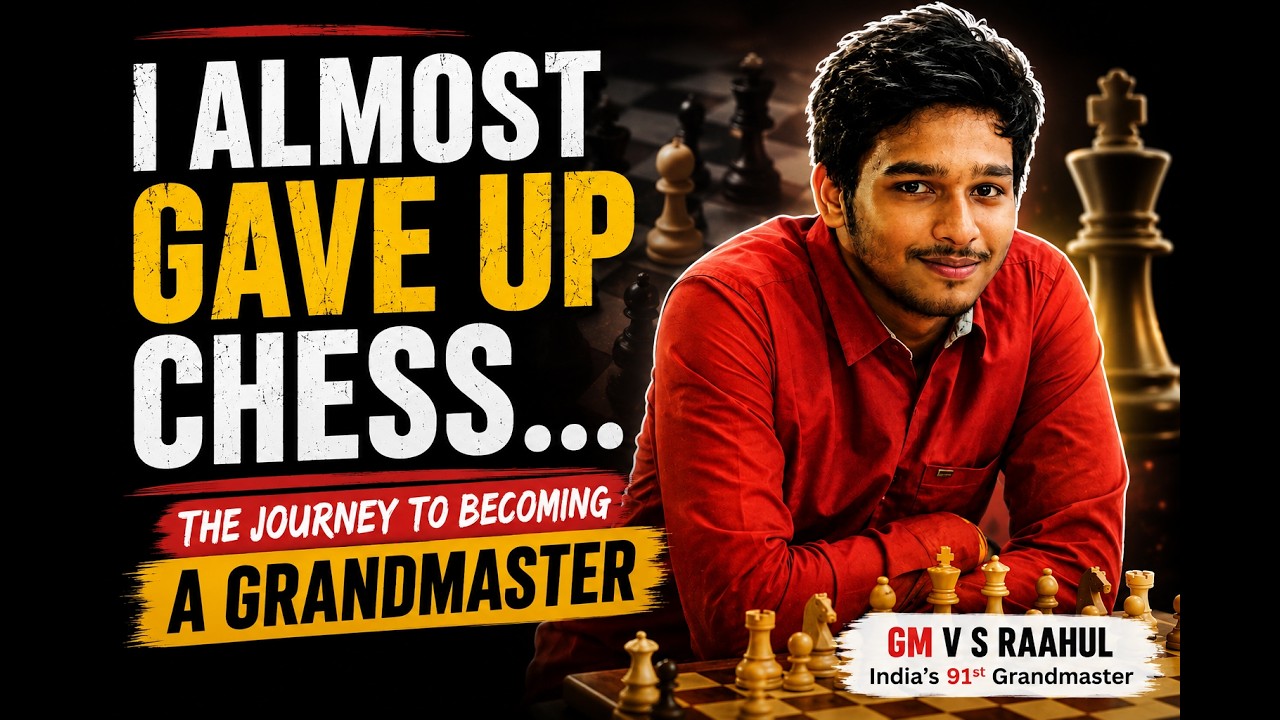 What It Really Takes to Become a Grandmaster | GM Raahul
