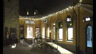 preview picture of video 'Visby by night kl 20:00  den 23/12    2010'