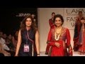 Juhi Chawla On Ramp At Lakme Fashion Week