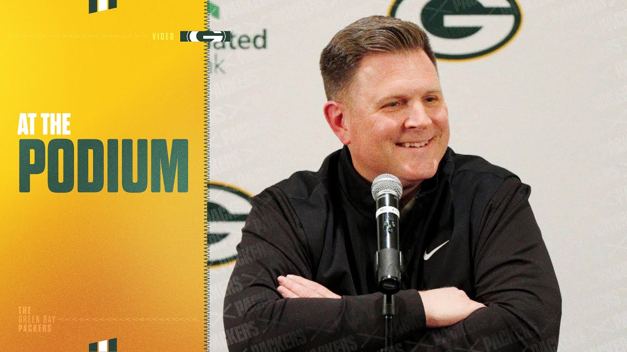 Brian Gutekunst on new defensive coordinator Jonathan Gannon: 'Excited about what he can do'