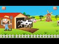 Cow Farm Milk Factory Making Cream And Milk