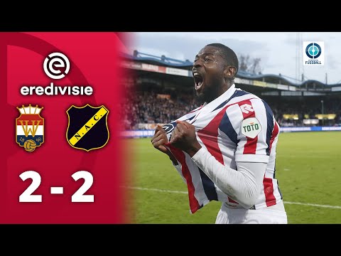 Derby-Wahnsinn! Willem II holt 2-Tore-Rückstand auf | Willem II Tilburg - NAC Breda
