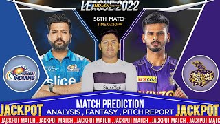 MI vs KKR IPL 2022 56th Match Prediction- 9th May| Mumbai vs Kolkata IPL Match Prediction #ipl2022