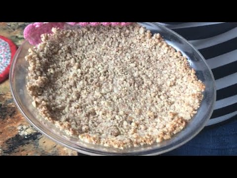 USE THIS PECAN CRUST INSTEAD OF GRAHAM CRACKER CRUST