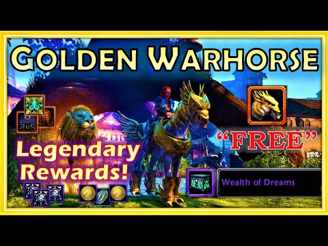 Event: Schaukasten des LEGENDÄREN Goldenen Schlachtrosses & Übersicht zum Ernter der Albträume - ...