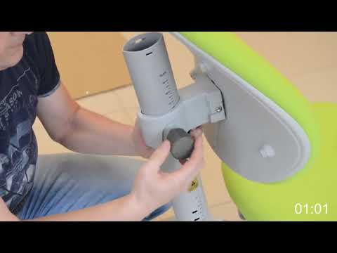 Детский стул Mealux Cambridge (Y-410) KZ, зеленое в Вологде - видео 1