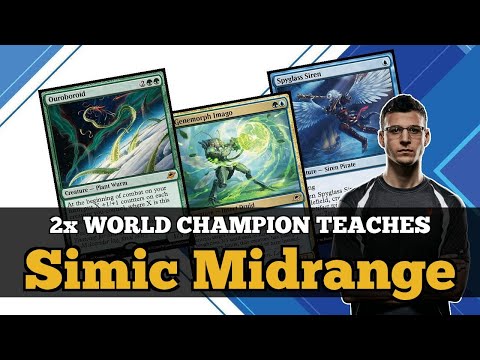 How To Play: Simic Midrange (Deck Tech & Gameplay)  | Simic Midrange | Standard Bo3 | Mythic Rank